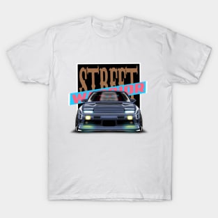 nissan s13 240sx gray T-Shirt